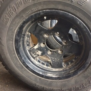 ブリザック 265/70R/16 4本！アルミ付き！