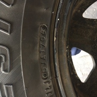 ブリザック 265/70R/16 4本！アルミ付き！