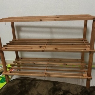 300円 ドンキで買った木の棚 ふくすけ 羽島のインテリア雑貨 小物の中古あげます 譲ります ジモティーで不用品の処分