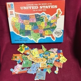 アメリカ50州のジグソーパズル