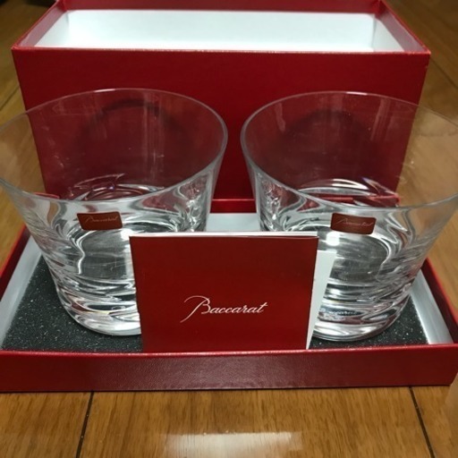 【新品！未使用】バカラ ローラ ペアグラスセット