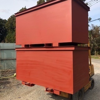 鉄箱 鉄バッカン スクラップ フォークリフト・クレーン対応 コンテナ 鉄箱 鉄バッカン スクラップ フォークリフト・クレーン対応 コンテナ