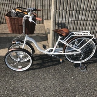 3輪車欲しい方いませんか？！お子さんも乗せられます！(カゴは購入必要)