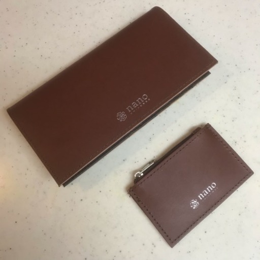 値下げ 新品ナノユニバース 札入れ コインケース本革２点セット Chelsea714 東青梅の小物 財布 の中古 古着あげます 譲ります ジモティーで不用品の処分