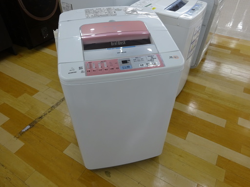 安心の6ヶ月保証付！2010年製　HITACHI（ヒタチ）の7kg全自動洗濯機【トレファク　岸和田】