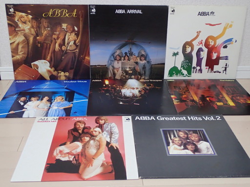 ABBA / アバ　オリジナルLP６枚＋ベスト２枚　名盤　日本盤　美品