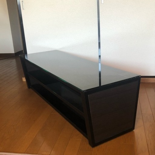 お買上げ頂きました ローボード ニトリ テレビボード 黒ガラス製 み お買上げ頂きました ローボード ニトリ テレビボード 黒ガラス製 み