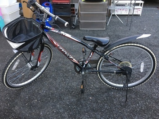 子供用自転車　SEDONA　24インチ　ブラック