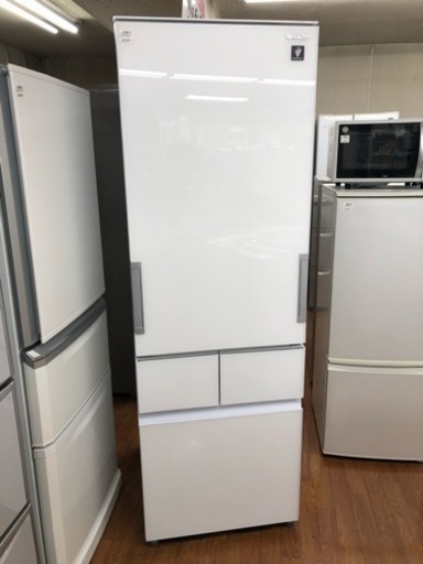 2018年製 415L 両開き シャープの冷蔵庫！