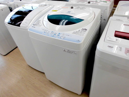 安心の6ヶ月保証付！2014年製TOSHIBA(東芝)「AW-BK5GM」の5.0kg全自動洗濯機です！