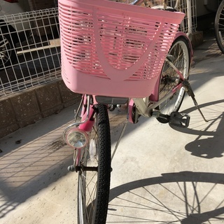 子供自転車　20インチ　女の子　ピンク　