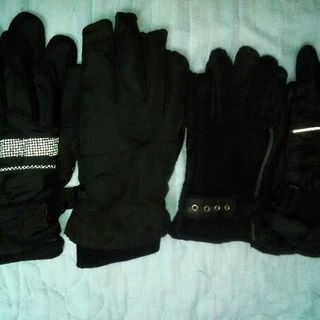 冬用手袋×５