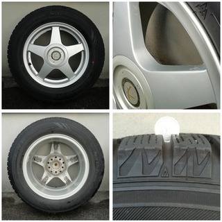 スタッドレスタイヤ＆ホイール　4組