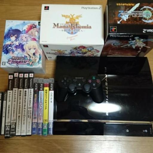 PS3 60G→160Gに換装 PS2も出来るモデルです。