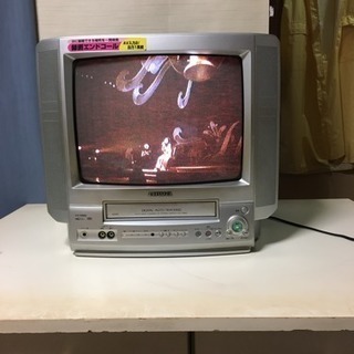 ブラウン管テレビ テレビデオ