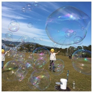 バブルストーム bubble storm 大きなシャボン玉