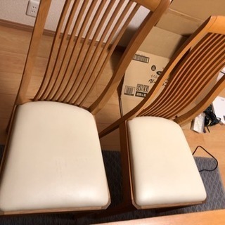 再 大塚家具 タモ材使用 テーブル イス4点セット - bravista.com.br