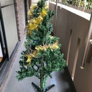 クリスマスツリー 飾り付き 150センチ