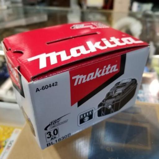 新品 マキタ 純正バッテリー BL1830B 18V3,0Ah