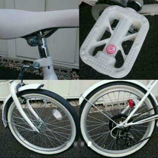 新品未使用】折りたたみ自転車 20インチ シマノ製6段ギア搭載 ミムゴ 