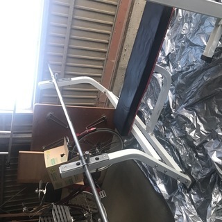 バーベル、ダンベル、ベンチプレス、スクワットスタンド、ディップススタンド