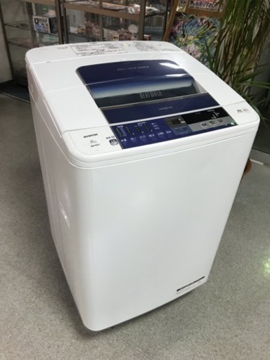 セール品❗️【2014年製】HITACHI全自動電気洗濯機BW-8SV