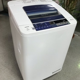 セール品❗️【2014年製】HITACHI全自動電気洗濯機BW-8SV