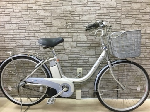 東京23区配達無料  ブリジストン  アシスタ 4Ah リチウム 電動自転車 中古 ■24インチ
