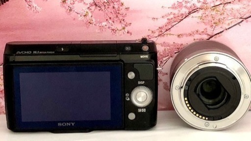 ❤スマホへ写真を遅れる❤ソニー NEX-3 人気のホワイトカラー