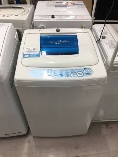 安心の6ヶ月保証付！東芝全自動洗濯機