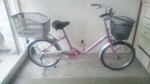 【オートライト】点検・整備済み✨20インチ自転車(後ろカゴ付き⭐)