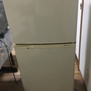 冷蔵庫2ドア「Sanyo SRT11B」冷蔵庫【早い者勝ち】