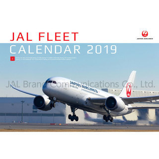 【新品】JAL FLEETカレンダー 2019年(普通版・日本語...