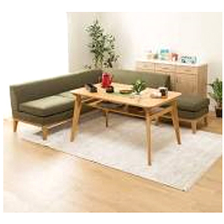 ☆ジモティ割あり☆ ダイニングセット4人用 ナチュラル H64×W120×D80 