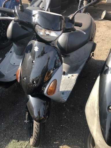 SUZUKI レッツ4 4サイクルメットインスクーター原付キック始動OK 福岡市南区