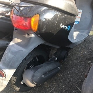 SUZUKI レッツ4 4サイクルメットインスクーター原付キック始動OK 福岡