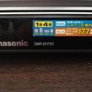 パナソニック　HDD&DVD レコーダーでVHSビデオテープも見...