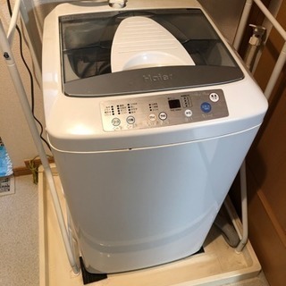ハイアール洗濯機 JW-K42B +ニトリランドリーラック
