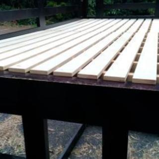 木製家具　上段ベッド階段付