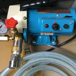 中古 エアコン洗浄機 ポンプ