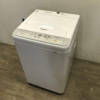 ☆112990　パナソニック　5.0㎏洗濯機　17年製☆高年式