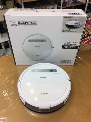 ECOVACS  DEEBOT ozmo615  お掃除ロボット 2018年製 美品  ゴミの吸引・水拭き掃除が同時に可能