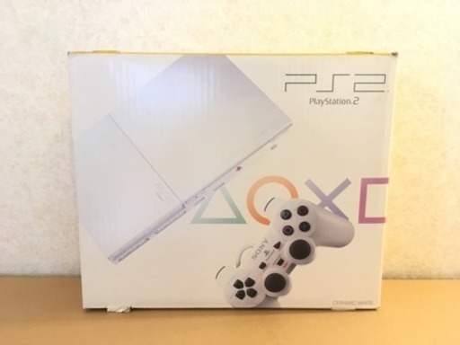 PlayStation 2 セラミック・ホワイト (SCPH-90000CW) 美品