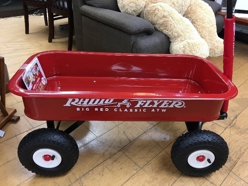 [新品] RADIO FLYER バッグクラシック レッド ワゴン全長100cm  幅 55cm