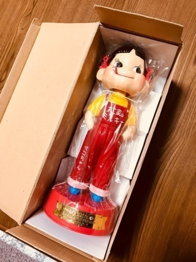 値下げ！【激レア非売品】不二家100周年記念 ペコちゃんの首振り人形