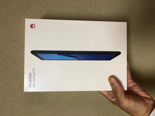 2018/9発売の未開封タブレット　HUAWEI MediaPad T5(Wi-Fiモデル)