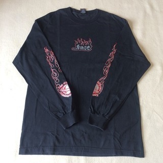 レア！ …lost ロンT メンズ size L ブラック サー...