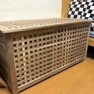 IKEA イケア 木製 収納ボックス おもちゃ箱