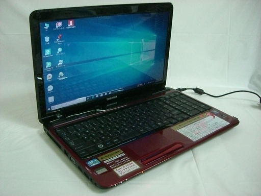 dynabook  T351/57 CR  i5-2410M  Win10 Pro  メモリ :4GB  HDD :750GB  ブルーレイ  Office2016 Pro　モデナレッド