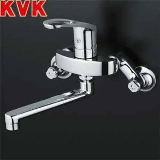 ☆KVK KM5000T シングルレバー混合栓 壁付シングル13 キッチン用◆高級感あふれる